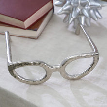 Load image into Gallery viewer, Sagebrook Home  Silver Glasses Sculpture
