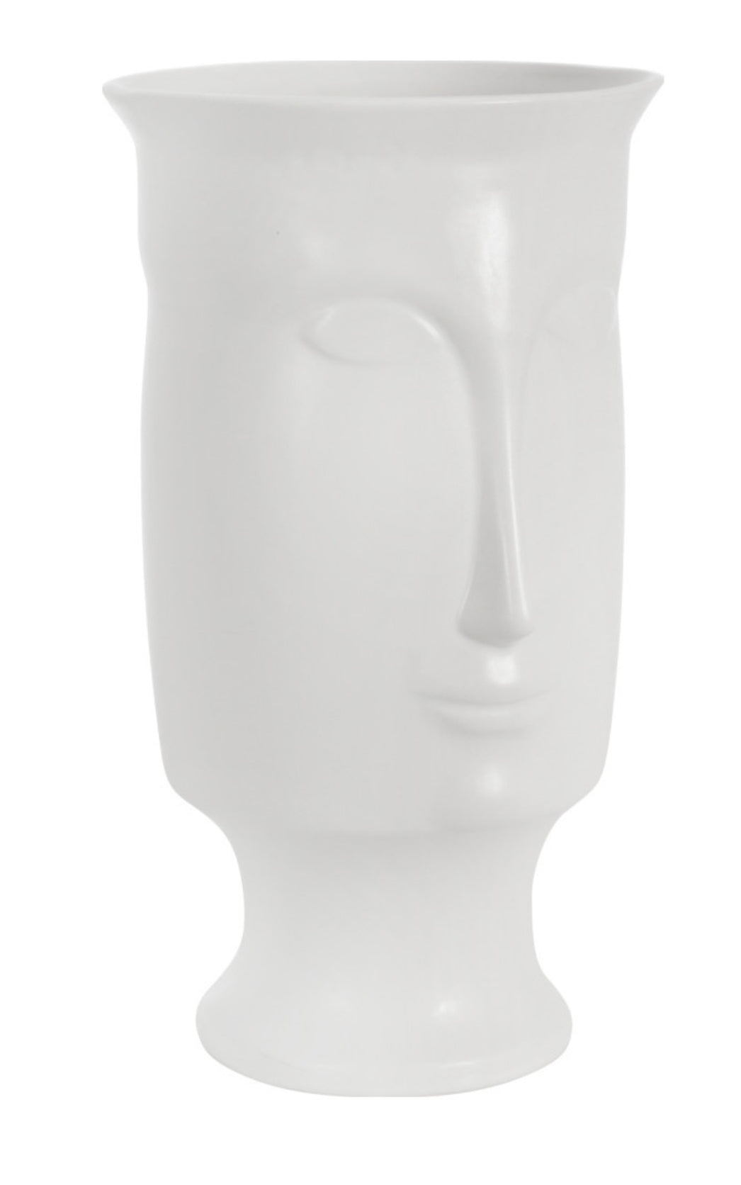 Ceramic Face Vase